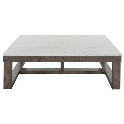 Rock Coffee Table | El Dorado Furniture within The Elegant Simplicity of a White Ash Solid Wood Rock Coffee Table